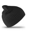 RC074 Result Cotton Knitted Beanie Black colour image